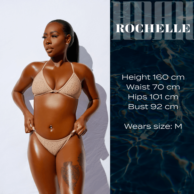 HOAH model Rochelle wearing the HOAH collection