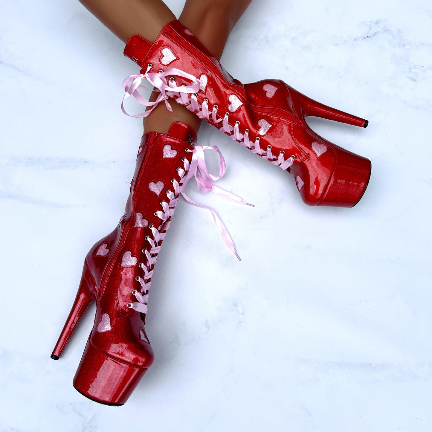 CUPID'S CHOKEHOLD - RED RIBBON BOOT - 7INCH - LIMITED ED.