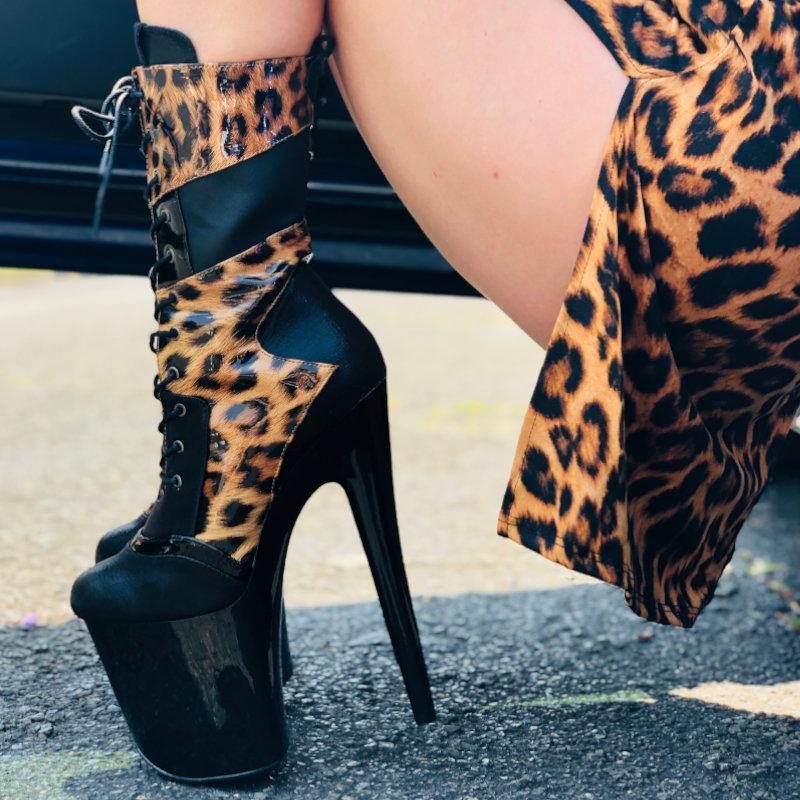 Empire Kicks Sneaker Black - 8 INCH, stripper shoe, stripper heel, pole heel, not a pleaser, platform, dancer, pole dance, floor work