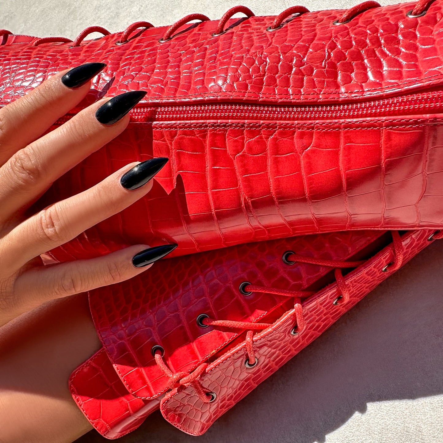 Out for Blood - Knee Boot - 8INCH, stripper shoe, stripper heel, pole heel, not a pleaser, platform, dancer, pole dance, floor work