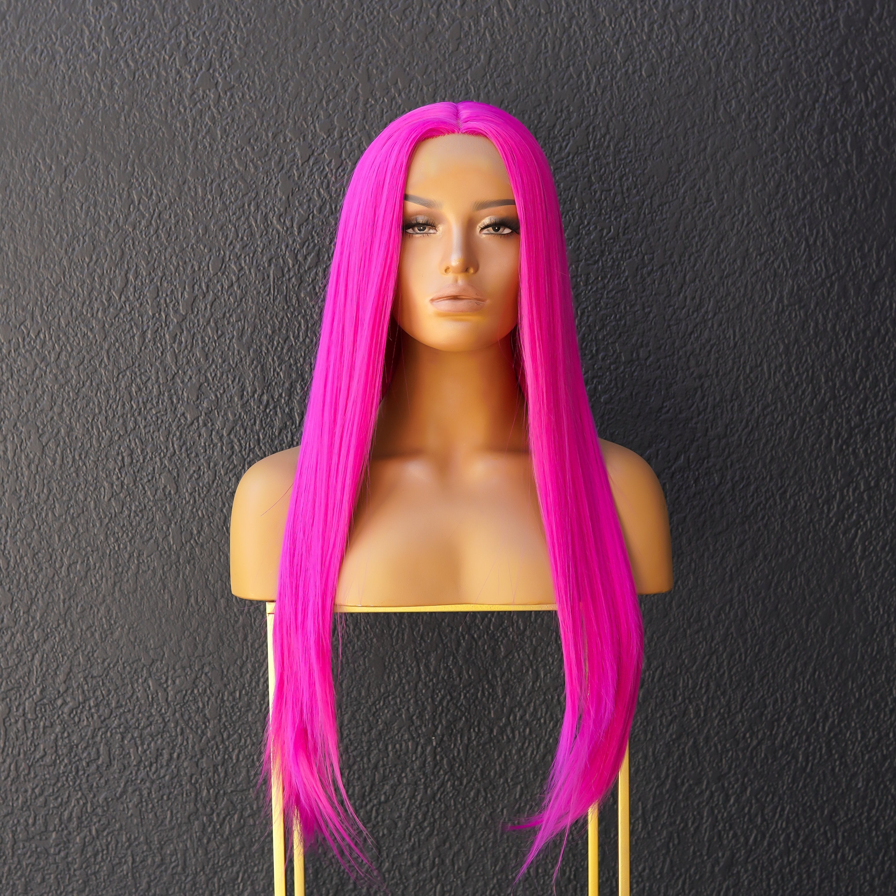 JENNER Pink 24" Lace Front Wig | Milk & Honey