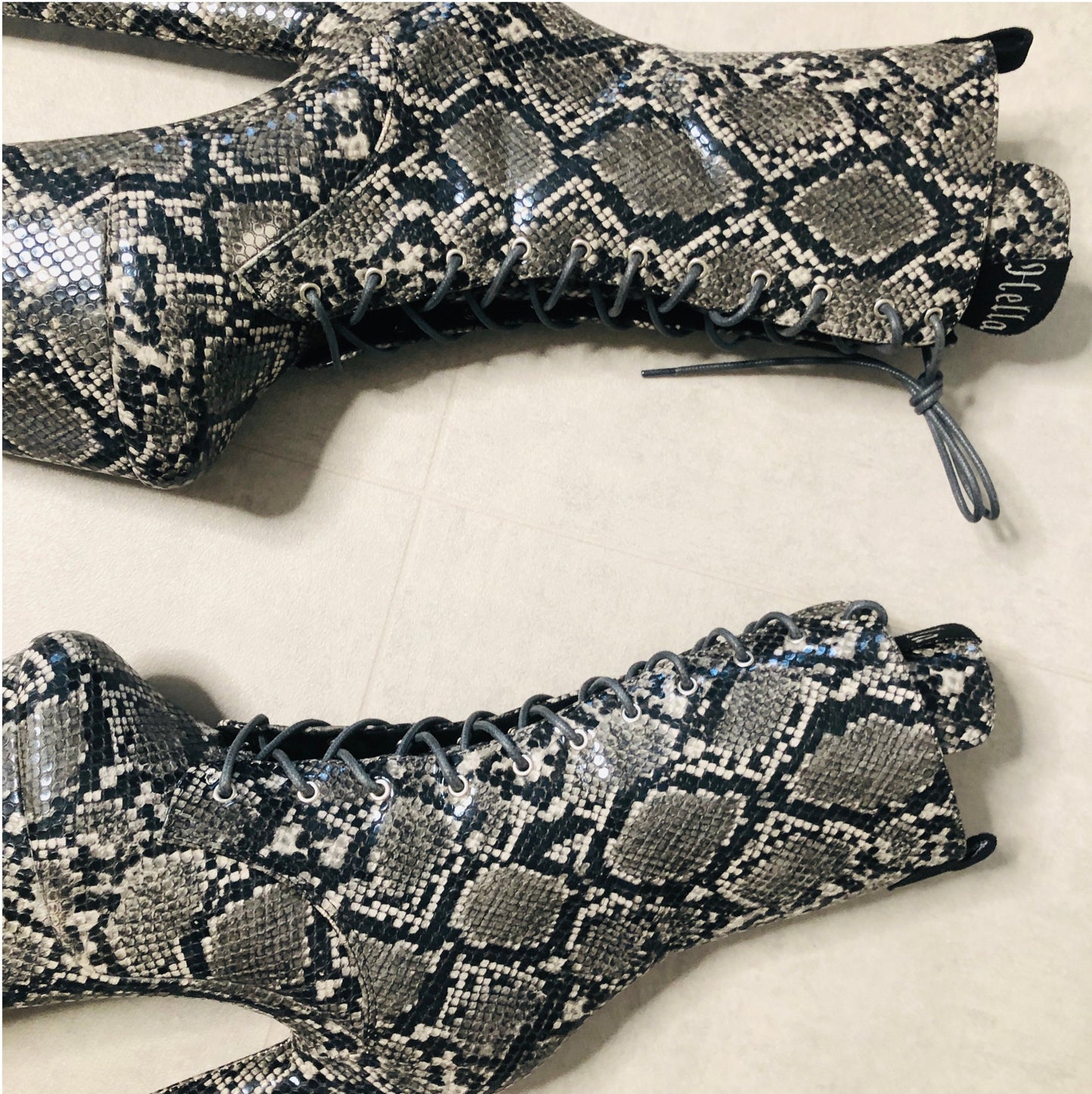 Maneater Boot - 7 INCH, stripper shoe, stripper heel, pole heel, not a pleaser, platform, dancer, pole dance, floor work