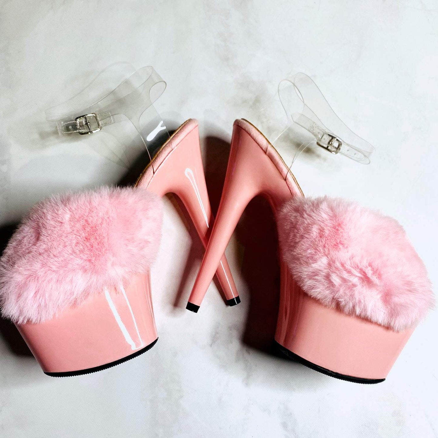 On Wednesdays - 7 INCH, stripper shoe, stripper heel, pole heel, not a pleaser, platform, dancer, pole dance, floor work