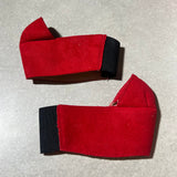 Classique Shoe Protector - Babydoll All Tied Up Red - 7 INCH