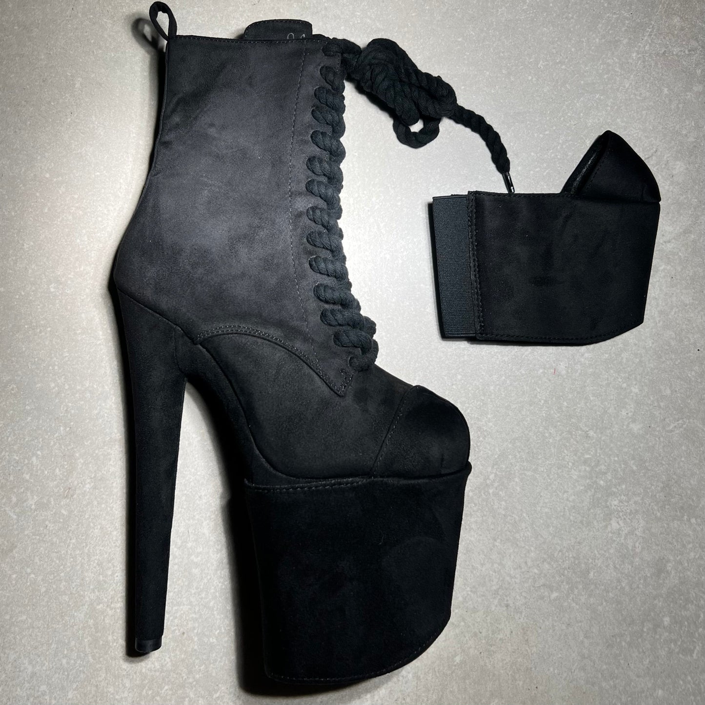 Classique Shoe Protector - FS Black - 9 INCH