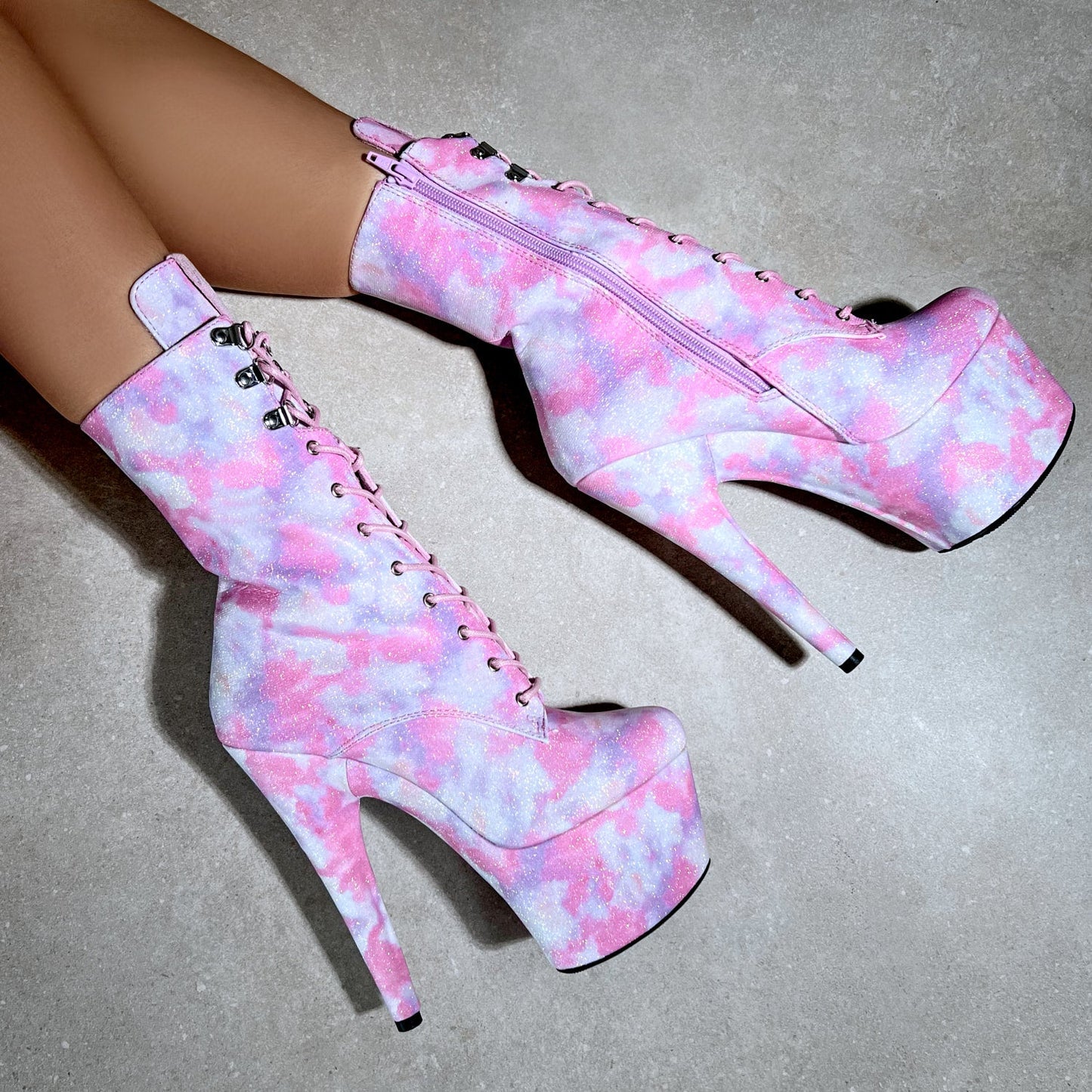 Fairy Clouds Boot - Pink - 7INCH