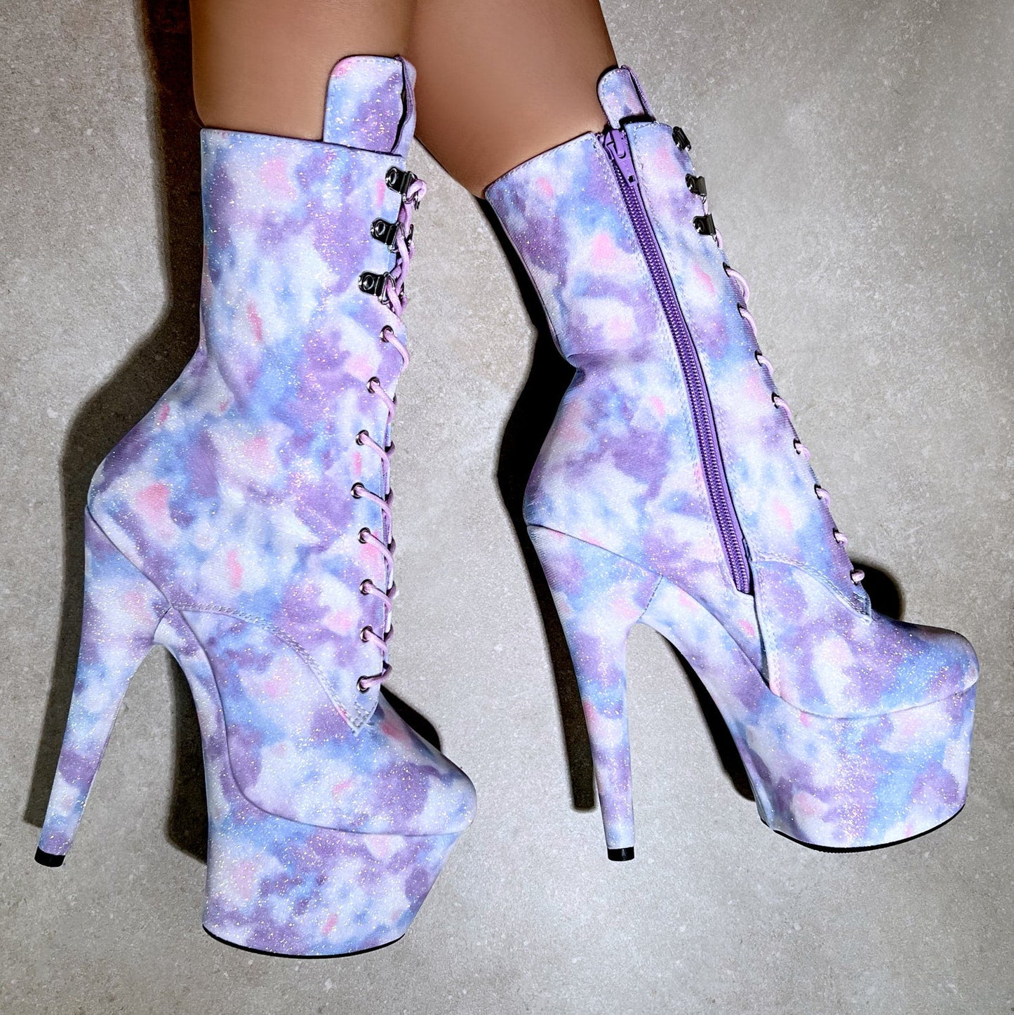 Fairy Clouds Boot - Purple - 7INCH