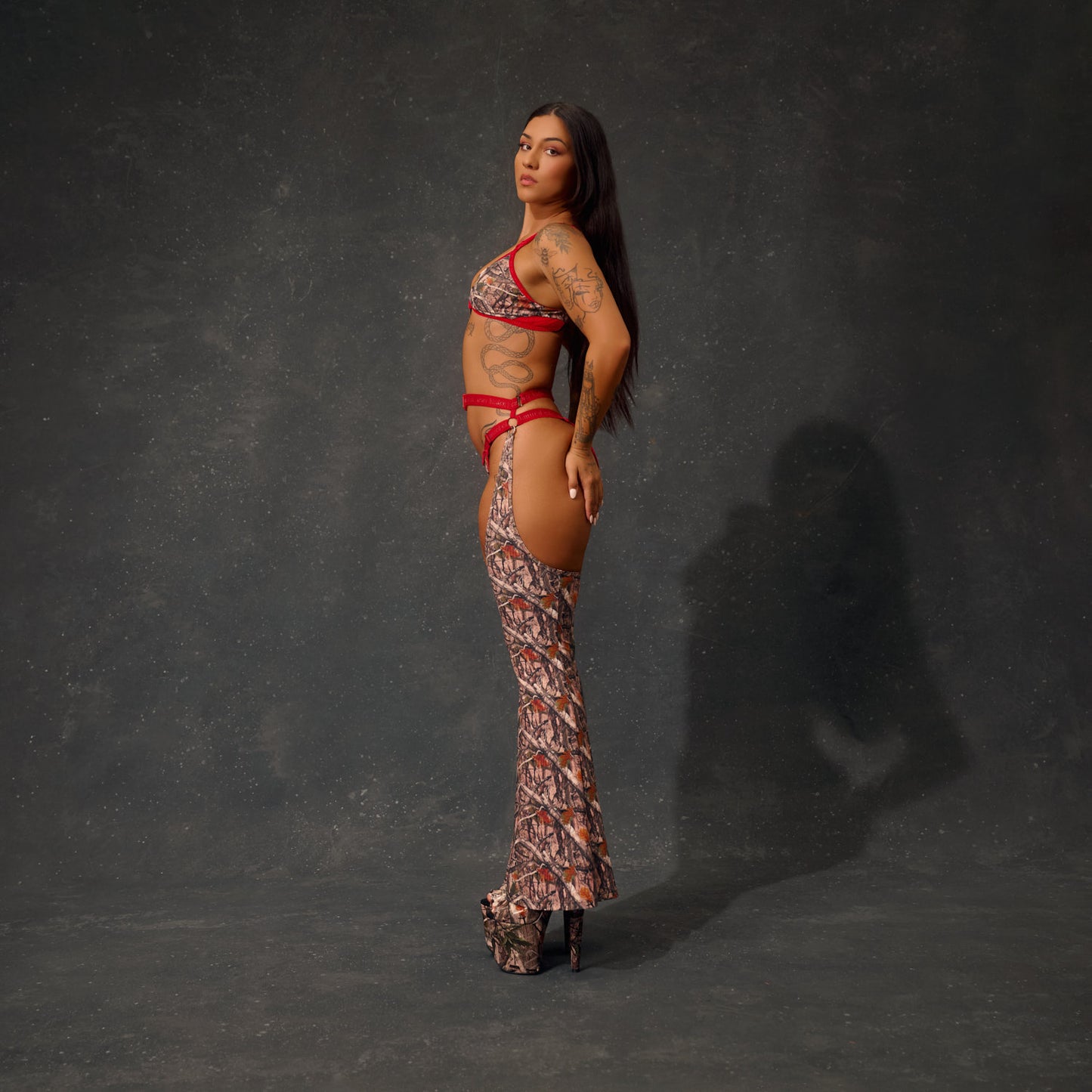 Buckle Up Top - Manhunt - Red - LIMITED ED.