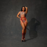 Garter Top - Manhunt - Red - LIMITED ED.