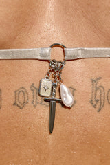 Silver Metallic - HOAH Bikini Top
