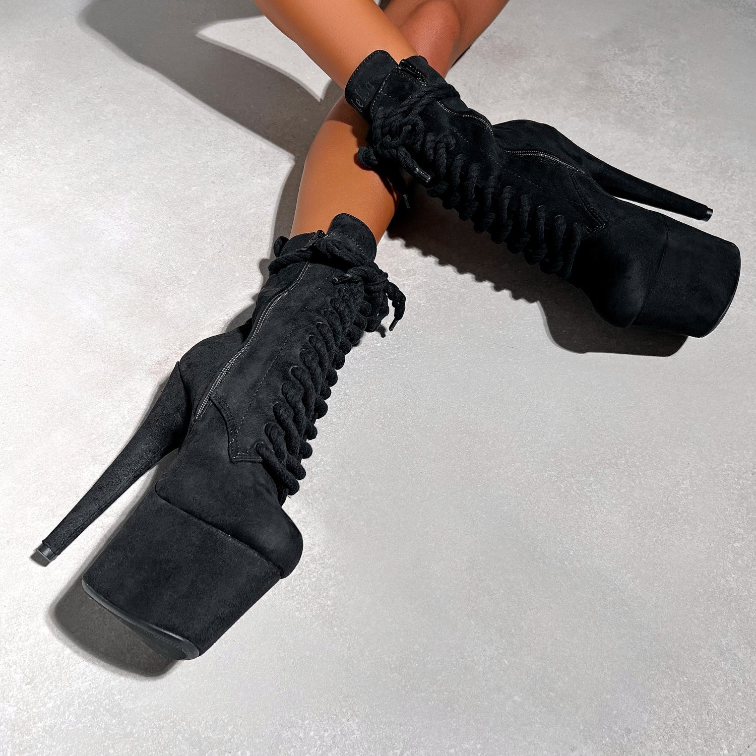 BABYDOLL ROPE - ALL TIED UP - BLACK - 7INCH