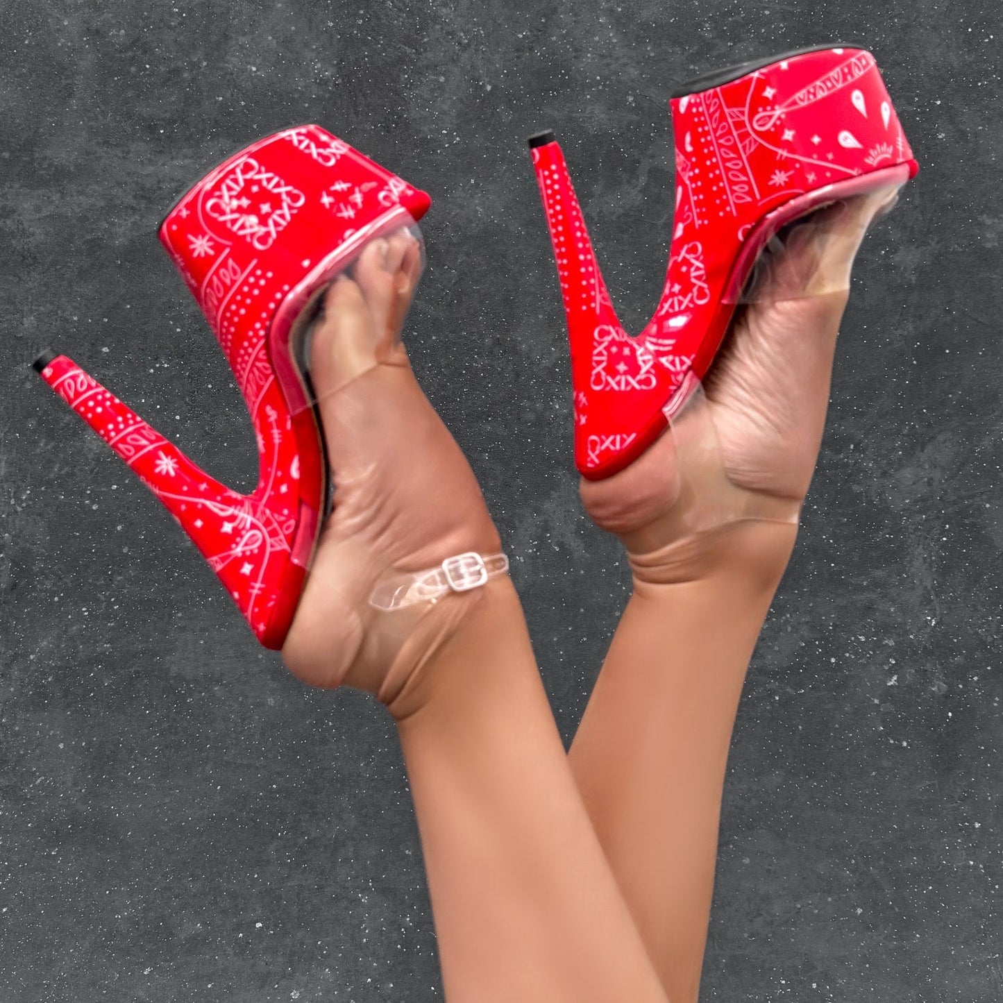 Drop it Like its THOT - Stiletto - 7INCH - Red