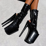 The Glitterati - OHOT Boot - Sin City - 8INCH