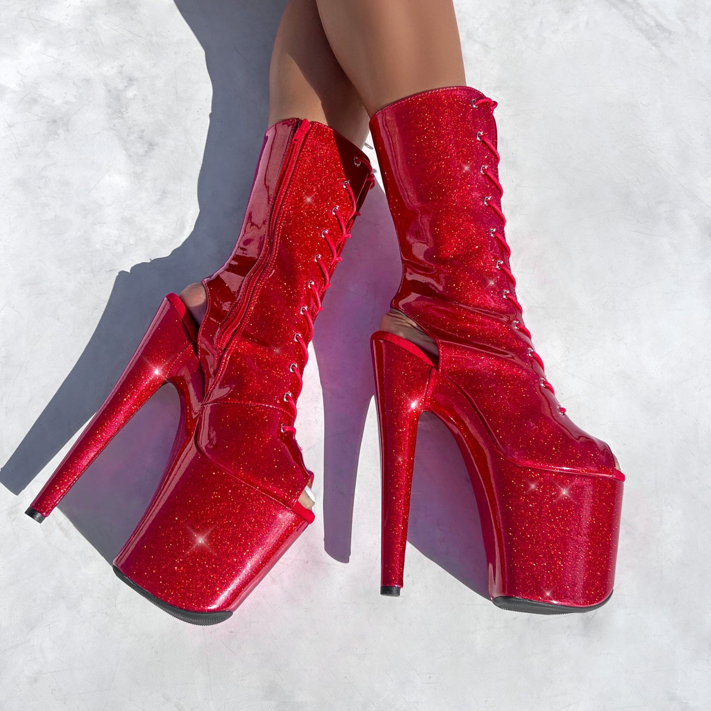 The Glitterati - OHOT Boot - Kansass - 8INCH