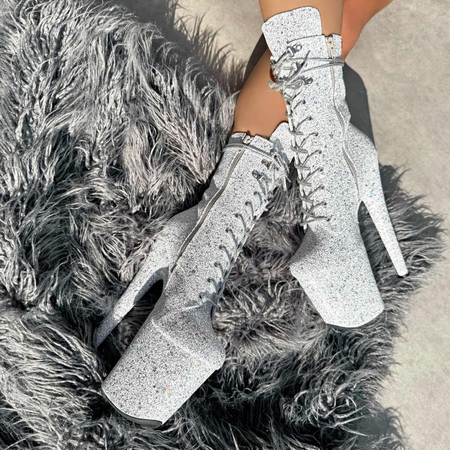 The Glitterati Xtra - Boot - Fairydust - 8INCH