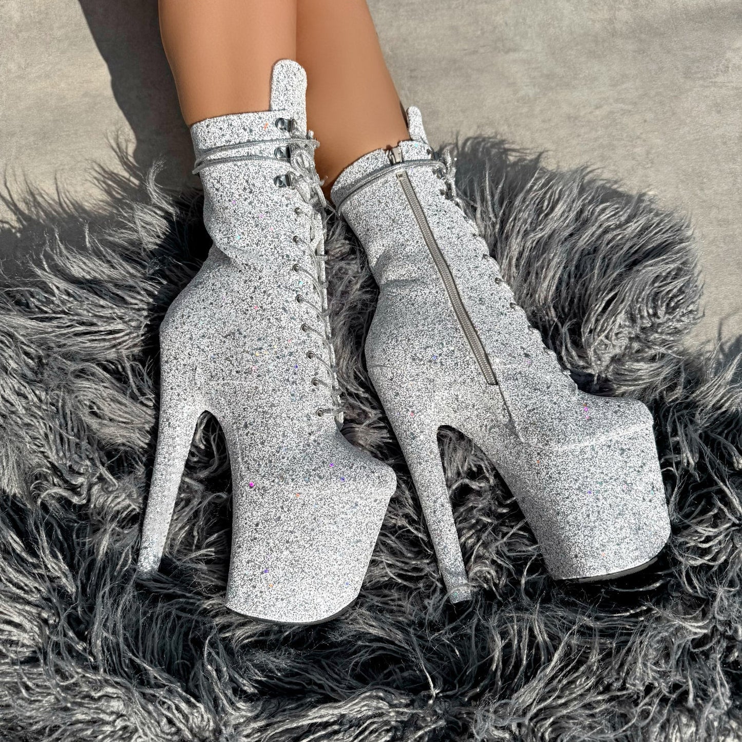 The Glitterati Xtra - Boot - Fairydust - 8INCH