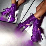The Glitterati Xtra - OHOT Boot - ENIGMA PURPLE - 7INCH