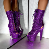 The Glitterati Xtra - OHOT Boot - ENIGMA PURPLE - 7INCH