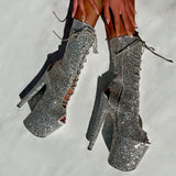 The Glitterati Xtra - OHOT Boot - Monroe 8INCH