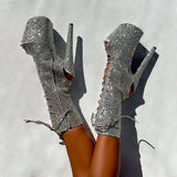 The Glitterati Xtra - OHOT Boot - Monroe 8INCH