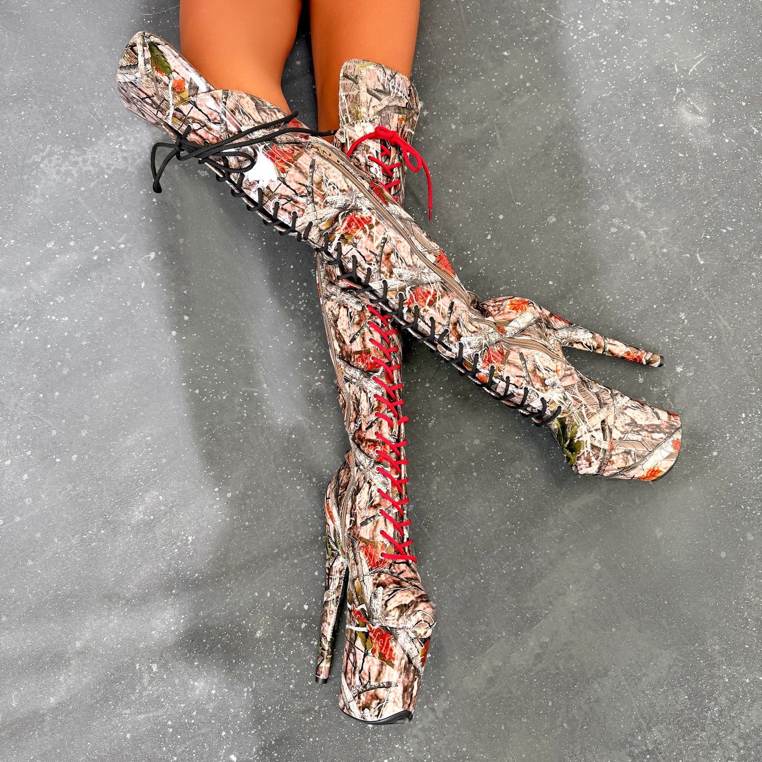 Manhunt - Over Knee Boot - 8INCH - LIMITED ED.