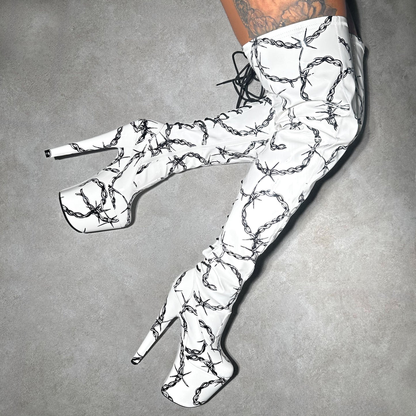 Thicc Thigh High - ALICE UNCHAINED - 8INCH