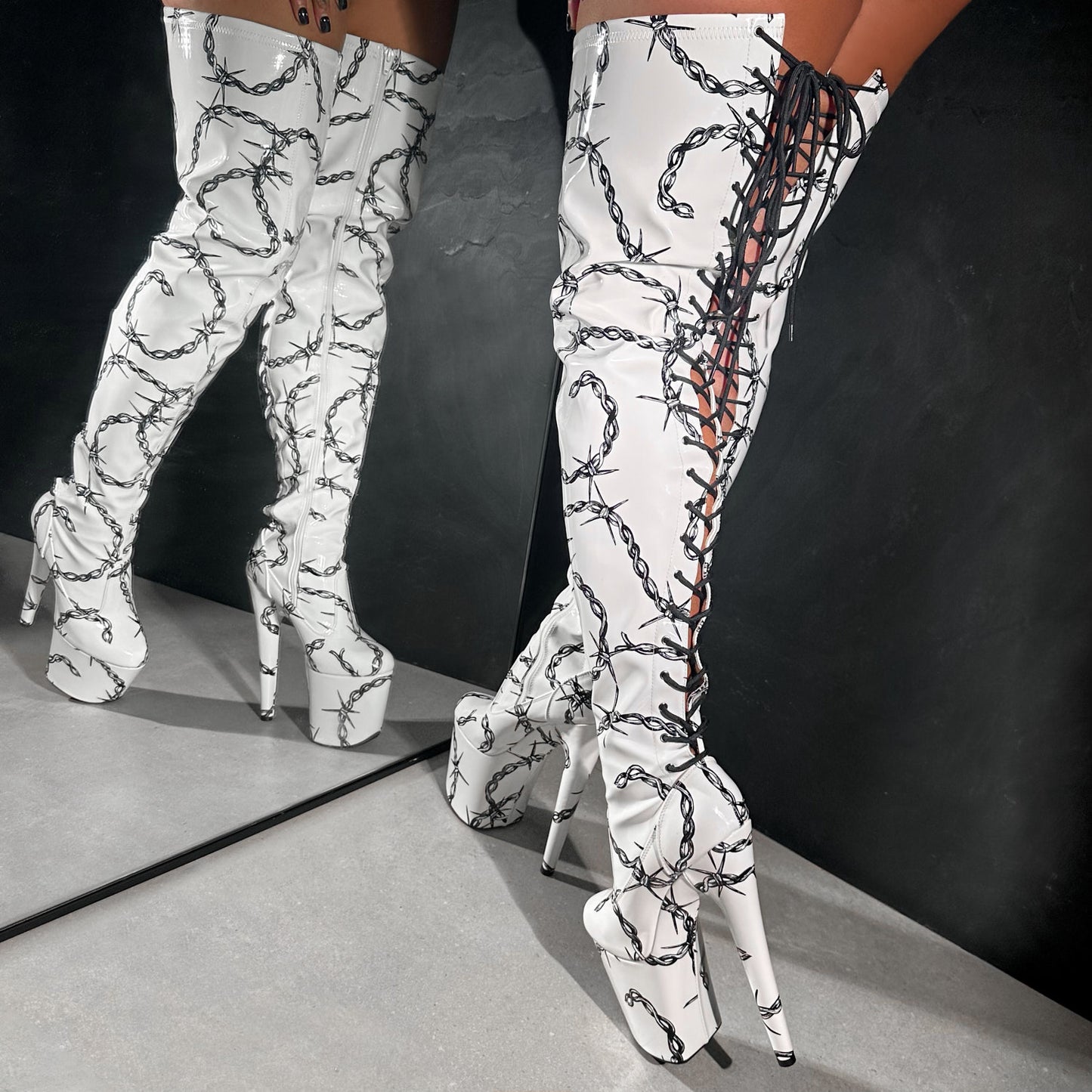 Thicc Thigh High - ALICE UNCHAINED - 8INCH