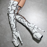 Thigh High - ALICE UNCHAINED - 8INCH