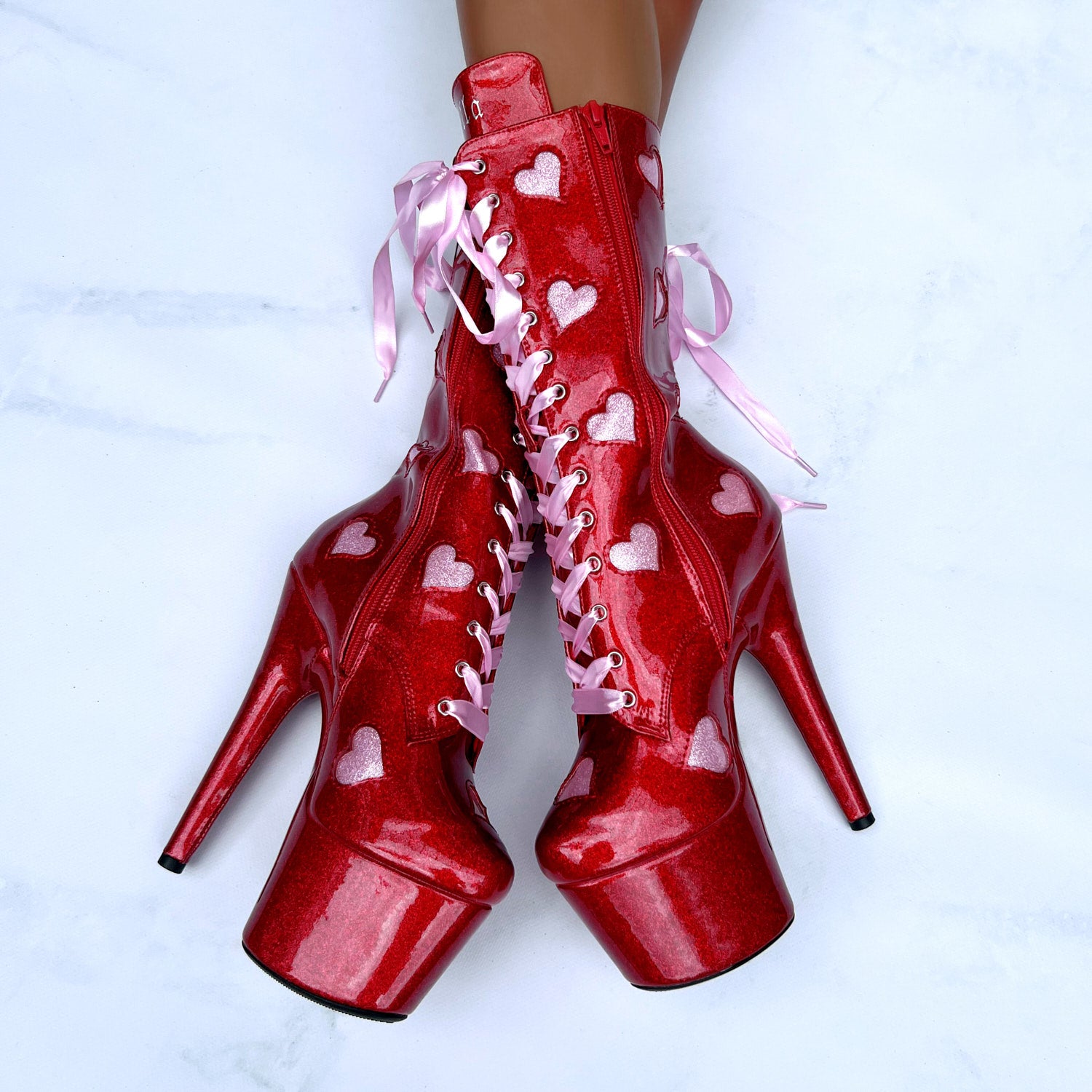 CUPID'S CHOKEHOLD - RED RIBBON BOOT - 7INCH - LIMITED ED.