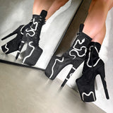 Snake In My Boot - BLACK - 9 INCH