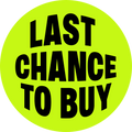 Last Chance To Buy