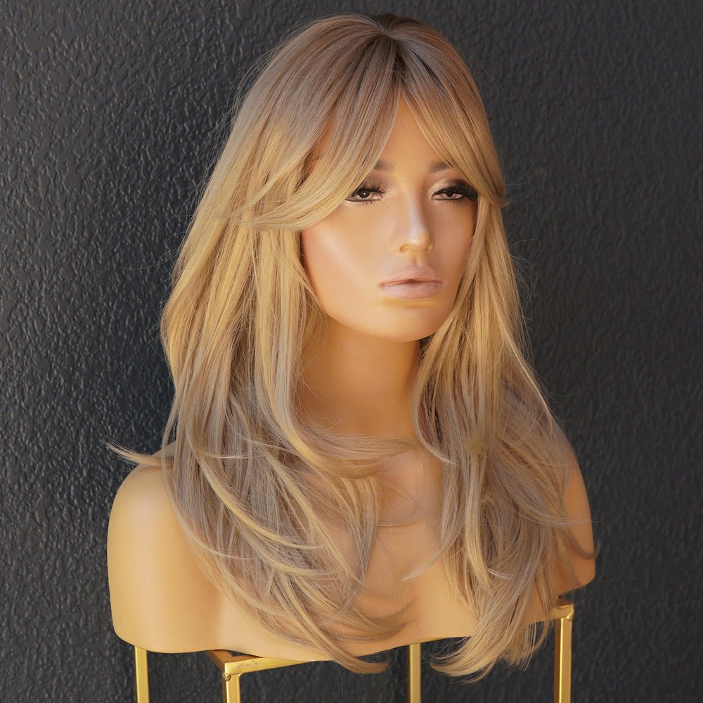 PENELOPE Ombre Blonde Fringe Wig - Milk & Honey