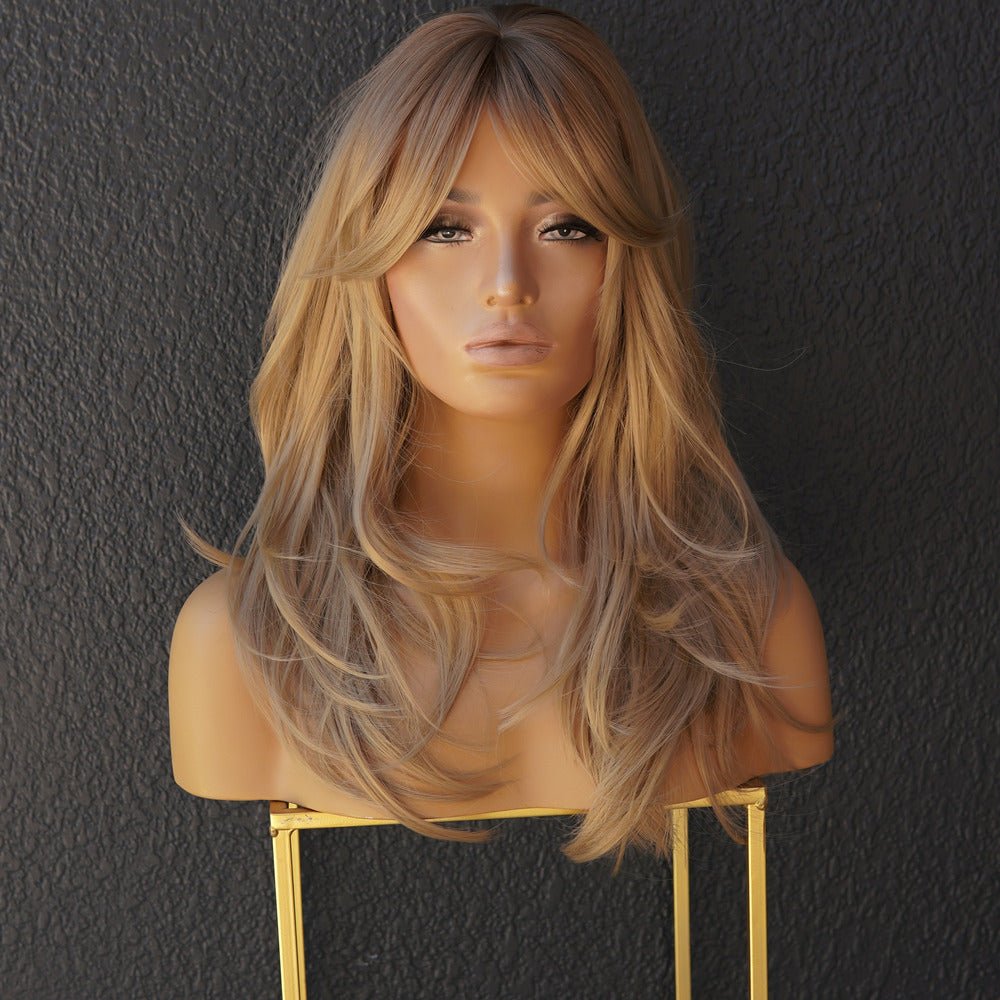 PENELOPE Ombre Blonde Fringe Wig - Milk & Honey