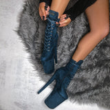 BabyDoll Teal - 9 INCH, stripper shoe, stripper heel, pole heel, not a pleaser, platform, dancer, pole dance, floor work