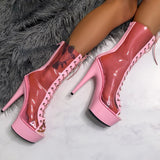BabyGirl - 6 INCH, stripper shoe, stripper heel, pole heel, not a pleaser, platform, dancer, pole dance, floor work