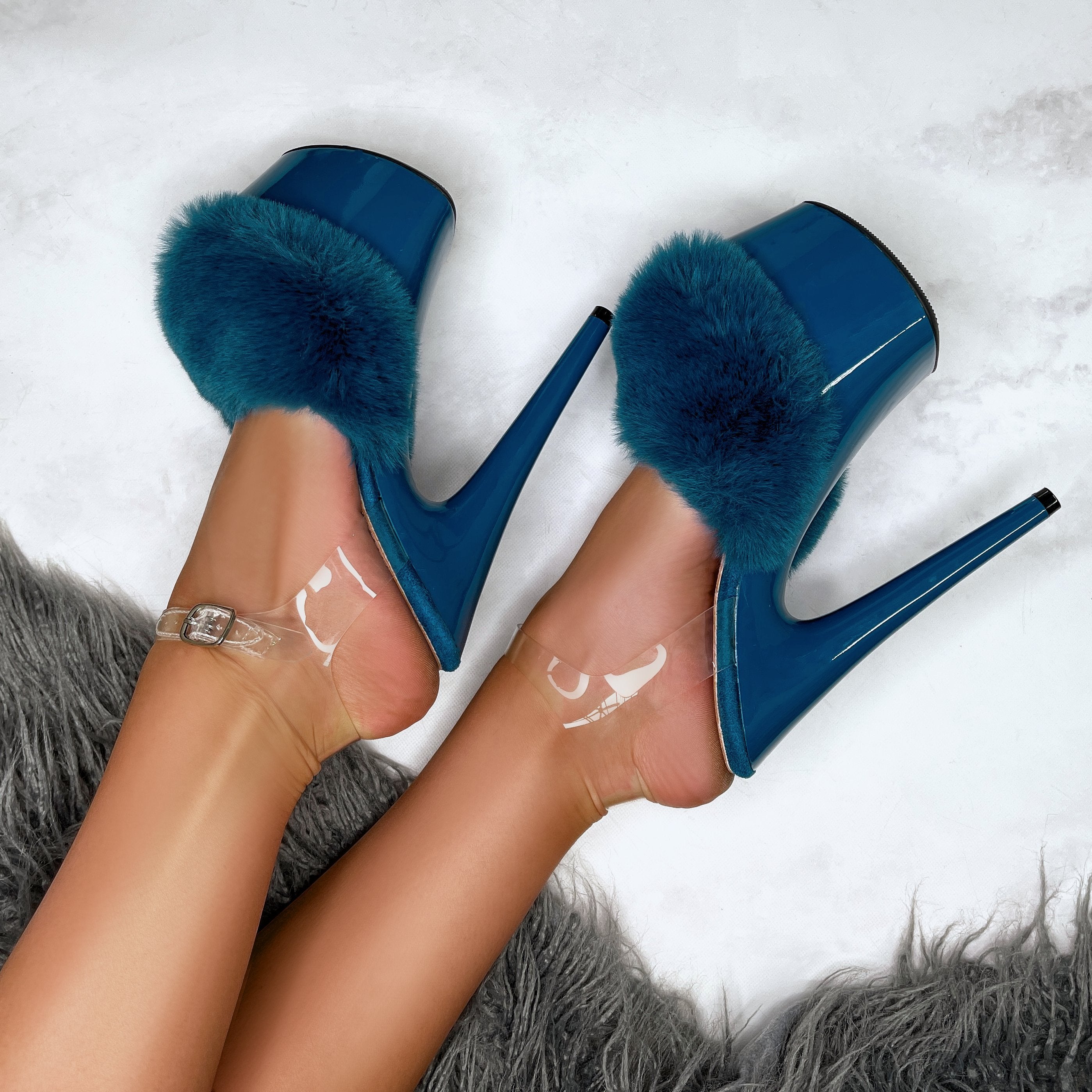 Stripper Slipper - Can't Sit With Us - 7 INCH – Hella Heels US Stripper Slipper - Can't Sit With Us - 7 INCH – Hella Heels US
