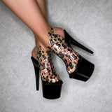Make it Reign - Black - 8 INCH, stripper shoe, stripper heel, pole heel, not a pleaser, platform, dancer, pole dance, floor work