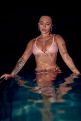 HOAH Bikini Clasp Release Top - Sparkle Pink