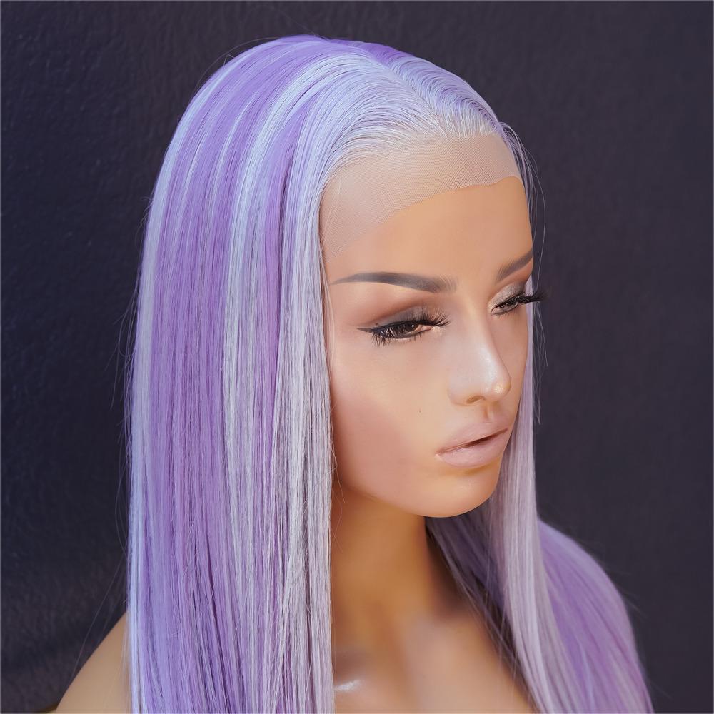 VIOLET Ombre Purple Lace Front Wig