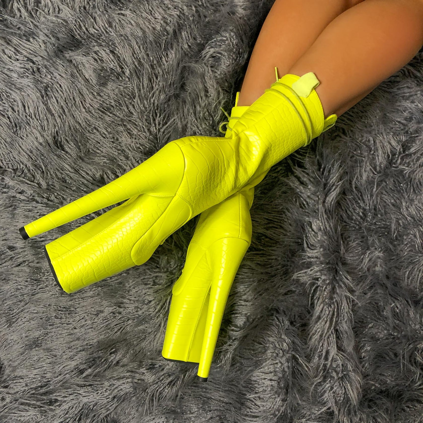 Oh Snap Boot - 8 INCH, stripper shoe, stripper heel, pole heel, not a pleaser, platform, dancer, pole dance, floor work