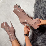 LipKit Boot - Boujee - 7 INCH, stripper shoe, stripper heel, pole heel, not a pleaser, platform, dancer, pole dance, floor work