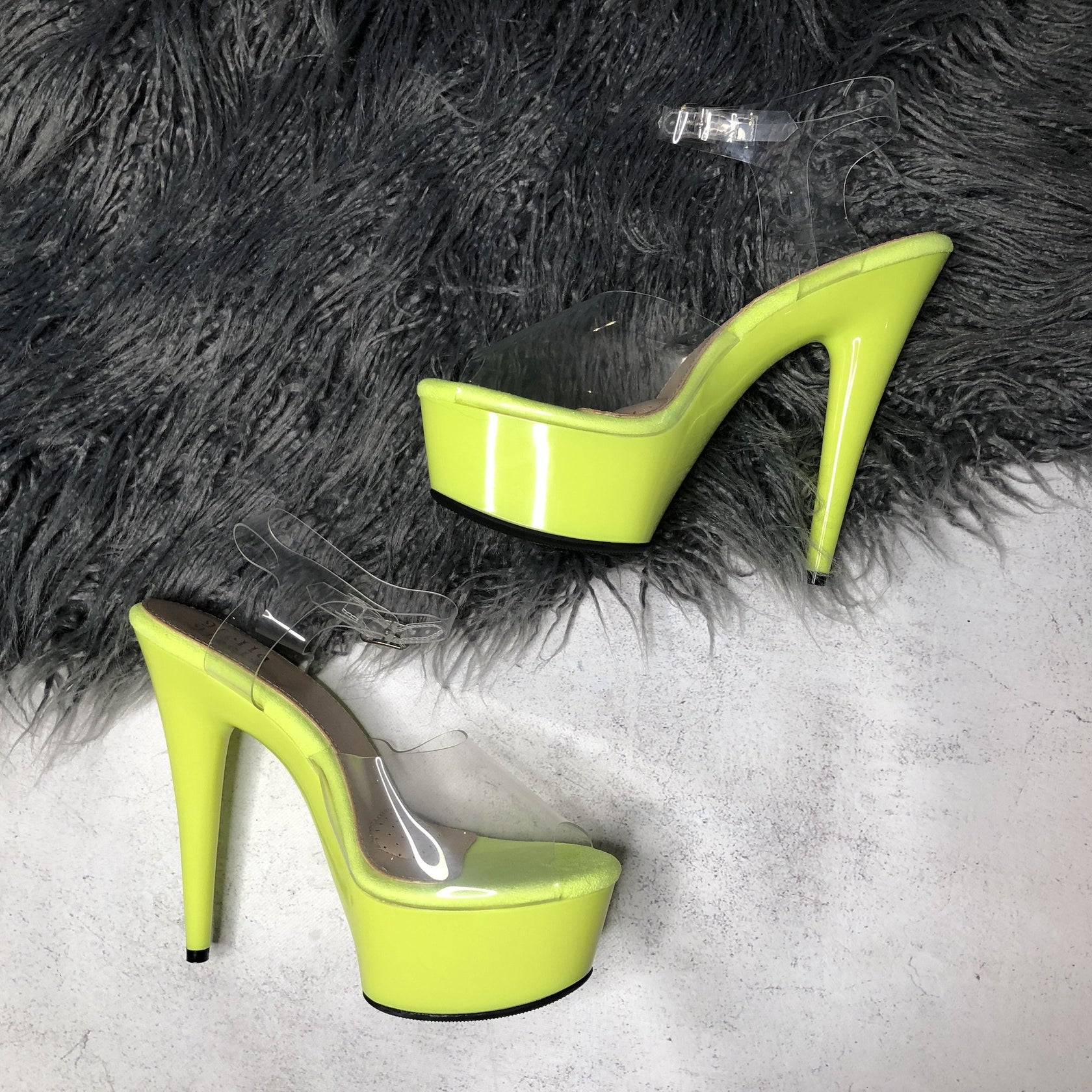 Rhylie Classic Stiletto - Gloss - 6 INCH, stripper shoe, stripper heel, pole heel, not a pleaser, platform, dancer, pole dance, floor work