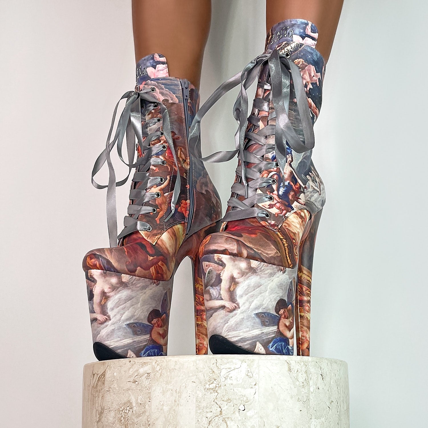 Stairway to Heaven - 8 INCH, stripper shoe, stripper heel, pole heel, not a pleaser, platform, dancer, pole dance, floor work