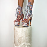 Stairway to Heaven Open Toe - 7 INCH, stripper shoe, stripper heel, pole heel, not a pleaser, platform, dancer, pole dance, floor work