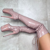 LipKit Thicc Thigh High - Boujee - 9 INCH, stripper shoe, stripper heel, pole heel, not a pleaser, platform, dancer, pole dance, floor work