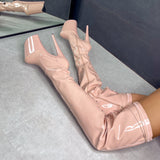 LipKit Thigh High - Dream On - 9 INCH, stripper shoe, stripper heel, pole heel, not a pleaser, platform, dancer, pole dance, floor work