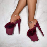 Cool Mom - 8 INCH, stripper shoe, stripper heel, pole heel, not a pleaser, platform, dancer, pole dance, floor work