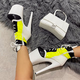 Empire Kicks Low Sneaker - Atomic - 8 INCH, stripper shoe, stripper heel, pole heel, not a pleaser, platform, dancer, pole dance, floor work
