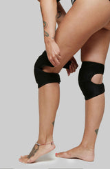 Velcro Knee Pads: Black Knee Pads